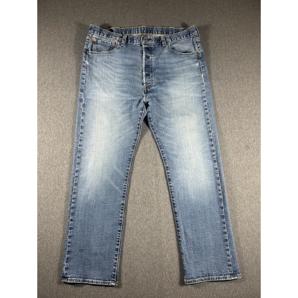 Levi's 501 Original FitJeans Men's Light WashDenim Button Fly W38 L30